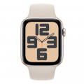 Apple Watch SE (2023) 44mm, Starlight/Starlight Sport Band