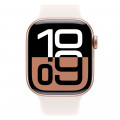 Apple Watch 10 42mm, Aluminum Rose Gold/Light Blush Sport Band M/L Apple Watch 10 42mm, Aluminum Rose Gold/Light Blush Sport Band M/L