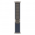 Apple Watch Ultra 2 49mm Titanium Alpine Loop, Blue L
