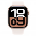 Apple Watch 10 42mm, Aluminum Rose Gold/Light Blush Sport Band S/M Apple Watch 10 42mm, Aluminum Rose Gold/Light Blush Sport Band S/M