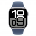 Apple Watch 10 42mm, Aluminum Silver/Denim Sport Band M/L Apple Watch 10 42mm, Aluminum Silver/Denim Sport Band M/L