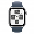 Apple Watch SE (2023) 40mm, Silver/Blue Sport Band