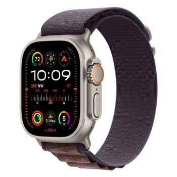 Apple Watch Ultra 2 49mm Titanium Alpine Loop, Indigo S