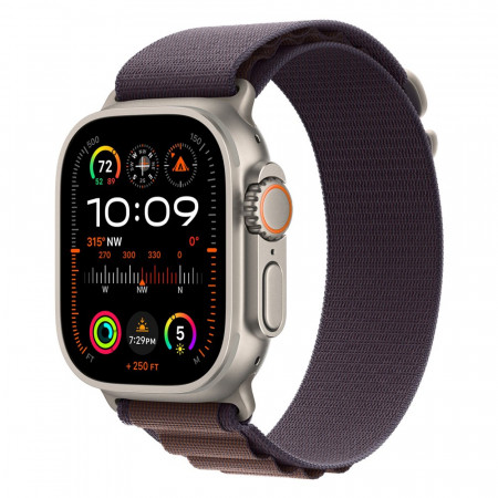 Apple Watch Ultra 2 49mm Titanium Alpine Loop, Indigo S