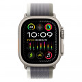 Apple Watch Ultra 2 49mm Titanium Trail Loop, Green/Gray S/M Apple Watch Ultra 2 49mm Titanium Trail Loop, Green/Gray S/M