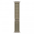 Apple Watch Ultra 2 49mm Titanium Alpine Loop, Olive L