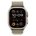 Apple Watch Ultra 2 49mm Titanium Alpine Loop, Olive S