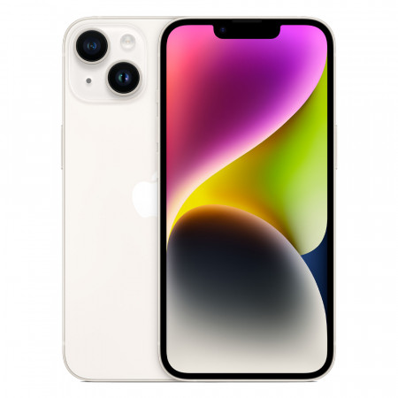 Смартфон Apple iPhone 14 128GB, Starlight (SIM+eSIM) Смартфон Apple iPhone 14 128GB, Starlight (SIM+eSIM)