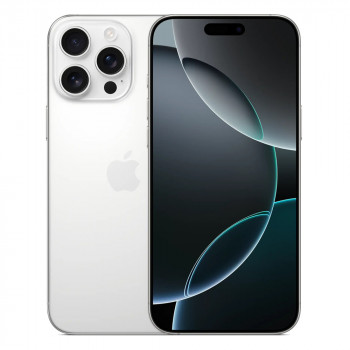 Смартфон Apple iPhone 16 Pro Max 256GB, White Titanium Смартфон Apple iPhone 16 Pro Max 256GB, White Titanium