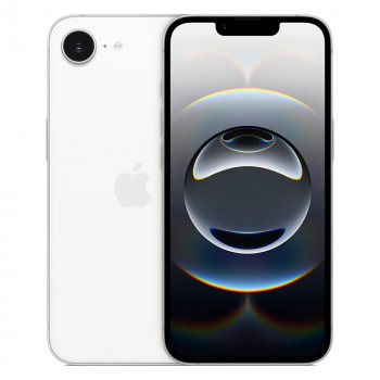 Смартфон Apple iPhone 16e 128GB, White Смартфон Apple iPhone 16e 128GB, White