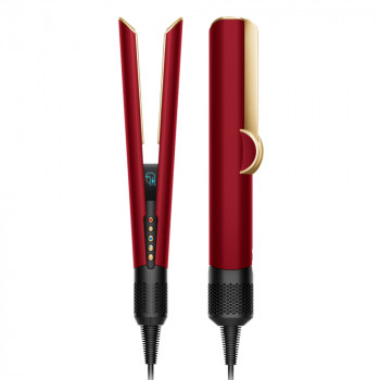 Выпрямитель для волос Dyson Airstrait HT01 + подарочный футляр, Red Velvet/Gold